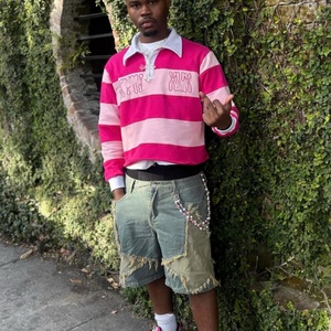 Custom Cropped Boxy Knit Cotton Embroidery Rugby for Polo <strong>Shirts</strong> <strong>Long</strong> <strong>Sleeve</strong> Zipper <strong>T</strong> <strong>Shirts</strong> with <strong>Hooded</strong> Collar Loose Fit - Product Image 4