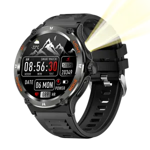 Nieuwe Kt76 Sport Smart Watch 25 Dagen Batterijduur Ip68 Waterdichte Kwaliteitsgarantie Gezondheid Smartwatch Voor Mannen