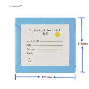 Pack de test <span class=keywords><strong>BD</strong></span> pour grossistes : Élimination efficace de l'air, surveillance de la pénétration de la vapeur, facile à <span class=keywords><strong>lire</strong></span> 134 ℃   Prix de gros compétitif 10 couches - Product Image 2
