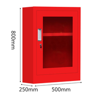 Casiers de pompiers, équipement de lutte contre l'incendie, armoire pour enrouleur de tuyau d'incendie, boîte à tuyau d'incendie, laiton rouge, capacité de 300 kg