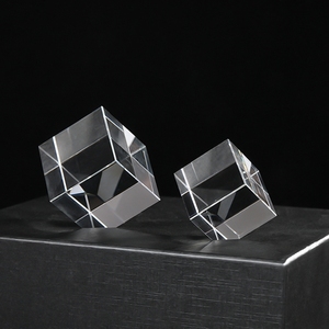 PUJIANG - <span class=keywords><strong>Cubo</strong></span> de Cristal Transparente K9 de Alta Calidad para Grabado Láser 3D, Venta al por Mayor - Product Image 2