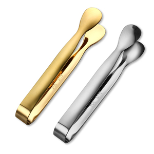 Premium Gold <span class=keywords><strong>Mini</strong></span> Zucker zange und Eiswürfel zange Edelstahl Metall material in Lebensmittel qualität - Product Image 1