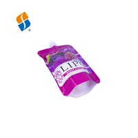 Feiao Pack op maat bedrukte glanzende plastic sapzakjes Doypack zakjes met tuitjes fruit sap speciale vorm tuitjes pouches