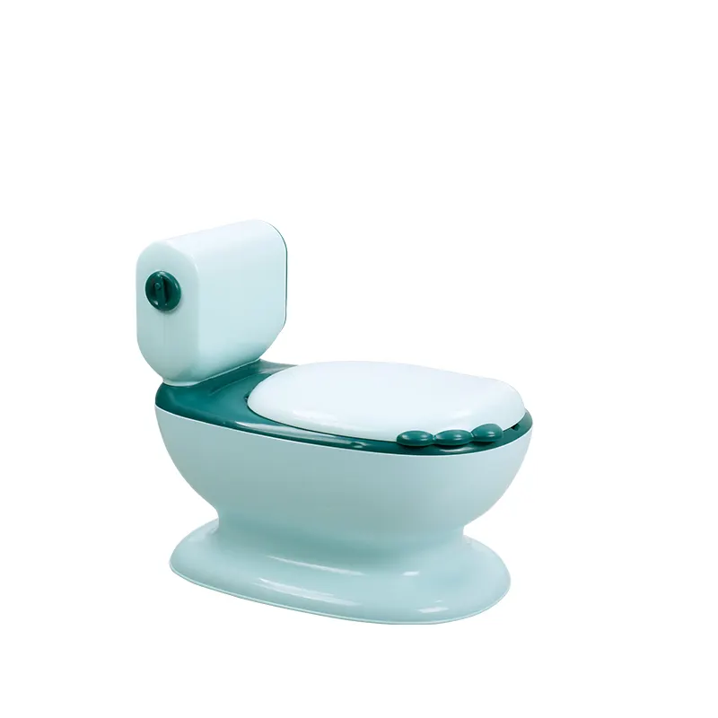 Toilet anak umur 1-6 tahun, langsung dijual oleh pabrik toilet plastik bergerak portabel untuk anak-anak harga rendah