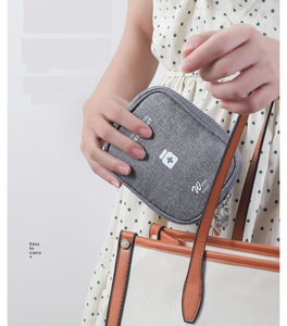 DICHOS Dernier sac <span class=keywords><strong>de</strong></span> rangement Trousse médicale portable Transfrontalier Premiers secours pour <span class=keywords><strong>la</strong></span> maison et les voyages pour le stockage des vaccins et des médicaments - Product Image 2