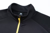 Survêtements de sport de haute qualité prêts à être expédiés, avec fermeture éclair intégrale, veste d'équipe de football, veste d'entraîneur, tenue d'échauffement d'hiver