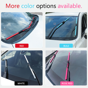 Essuie-glaces avant de voiture LELION, bleus, 12-28 pouces, fabricants de lames d'essuie-glaces universelles pour pare-brise - Product Image 4