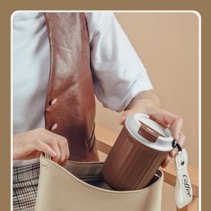 Venta al por mayor de fábrica: Taza de café helado de acero inoxidable 316, elegante taza de café, taza para sublimación, vaso térmico aislado. - Product Image 6