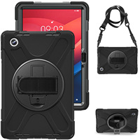 Lenovo Tab M11 için 11 inç Xiaoxin ped 2024 11 inç TB331FC TB330FU Kickstand kapak omuz askısı darbeye vaka