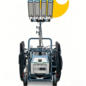 Torre <span class=keywords><strong>de</strong></span> Iluminación Portátil Atlas Copco MS4 con Energía Solar, Tres Luces LED SMD, <span class=keywords><strong>Maquinaria</strong></span> <span class=keywords><strong>de</strong></span> Ingeniería para Reparaciones <span class=keywords><strong>de</strong></span> Emergencia en el Tráfico - Product Image 3