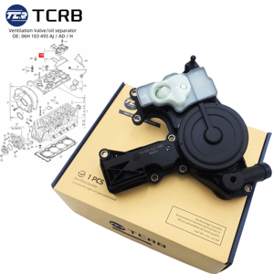 Válvula PCV Separadora de Aceite del Motor TCRB 06H103495AH 06H103495AB 06H103495E 06H103495AF para VW Tiguan GTI <span class=keywords><strong>Audi</strong></span> A3 <span class=keywords><strong>A4</strong></span> Q5 TT 2.0T - Product Image 1