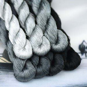 Màu 91-100 Bán Buôn Thêu Tinh Khiết Lụa Chủ Đề Cầu Vồng Màu Cross Stitch Thủ Công Mỹ Nghệ Handmade Dâu Lụa Chủ Đề - Product Image 4