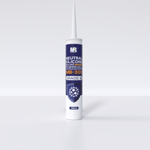 Sellador de silicona neutra antimoho de 300ml <span class=keywords><strong>para</strong></span> cocina y <span class=keywords><strong>baño</strong></span> Nivel 0 Resistencia al moho Material de construcción impermeable - Product Image 1