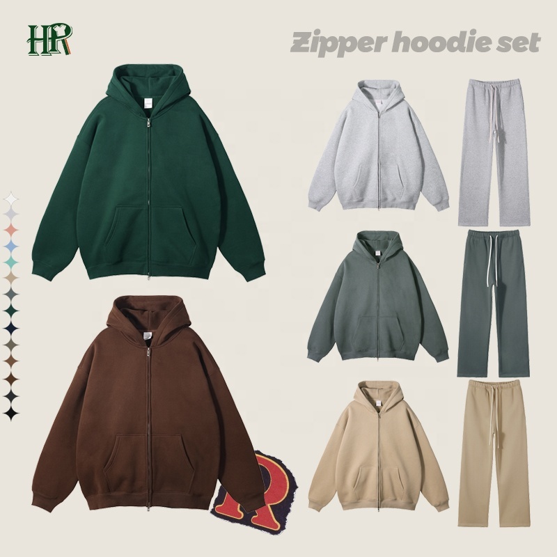 Wholesale Unisex Jogger Set Blank Custom
