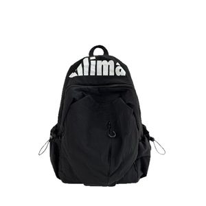 Trendy Letter <b>Backpack</b> 18 In Lightweight Water Resistant Large Capacity For High <b>School</b> Students Unisex Travel Outdoor Use - Product Image 4