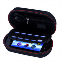 Étui rigide EVA pour console PS Vita, sac de rangement protecteur avec porte-cartes de jeu, accessoires de voyage