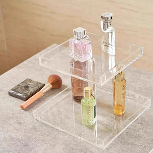 Customizable Factory-Designed Acrylic <strong>Tabletop</strong> <strong>Storage</strong> Rack Double Triple Layer for Cosmetics Perfume Bathroom Accessory <strong>Storage</strong> - Product Image 6