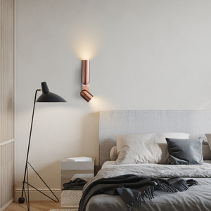 Designer Adjustable Scandinavian Minimalist Wall Lamp Modern Style Rotating <b>LED</b> for Bedrooms Entrances Hotels <b>Touch</b> Elegance - Product Image 4