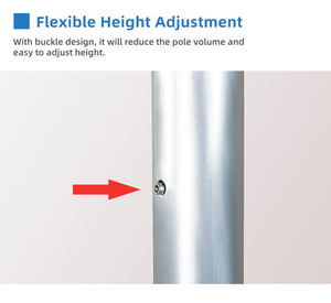 Publicité extérieure de haute qualité en plastique base polyester nobori drapeau mât drapeau Nobori drapeau support - Product Image 2