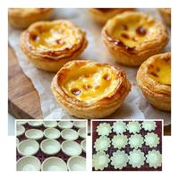 Machine automatique de formage de tartelettes aux œufs en forme de tournesol en acier inoxydable pour la production de pâtisserie commerciale