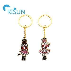 LLavero personalizado 3D Solf esmalte <span class=keywords><strong>Cascanueces</strong></span> <span class=keywords><strong>Ballet</strong></span> Navidad llavero personalizado <span class=keywords><strong>Cascanueces</strong></span> Navidad llavero llaveros - Product Image 3