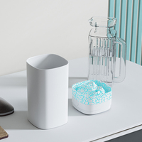 Mini humidificateur de bureau 600 ml, humidificateur portable USB à effet de flamme volcanique, diffuseur d'huiles essentielles, humidificateur ultrasonique pour voiture