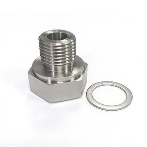 Adaptador de Sensor de Presión de Aceite de Acero Inoxidable 304 de Alta Resistencia, Macho M16x1.5 a Hembra NPT de 1/8'', para Motores GM Serie LS - Product Image 3