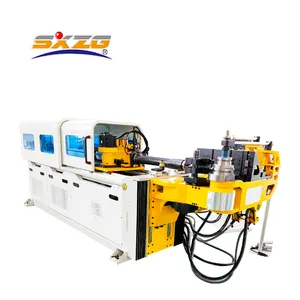 2 Axis Hydraulic CNC Square Copper Exhaust Tube Pipe Bending Machine