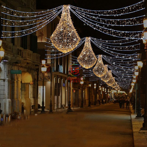 Bán chạy nhất ngoài trời LED lớn giáng sinh <span class=keywords><strong>Motif</strong></span> trên đèn đường cho thành phố thương mại cho trang trí đường phố - Product Image 5