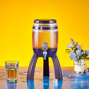 Nuevo Cañón de <span class=keywords><strong>Vino</strong></span> Portátil de Melamina de 3L, Negro Luminoso, Torre de Cerveza, Recipientes para Bebidas, Diseño Moderno y Sencillo, Herramientas para <span class=keywords><strong>Vino</strong></span>, Cerveza de Barril - Product Image 4