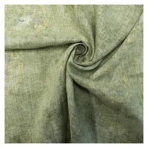 Vendita diretta poliestere solido tinto in filo irish textile check stripe inglese 100% tessuto di lino per biancheria da letto