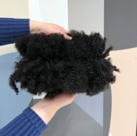 Vente en gros 100g 100% Extensions de cheveux vierges mongoles 4B 4C Afro Kinky Curly 10 Grade Superior Micro-Link pour le tressage en vrac