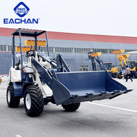 EACHAN Opération facile CE EPA Euro 5 Chargeur sur pneus frontal Chargeur entièrement hydraulique Fonctionnement agricole Chargeur électrique