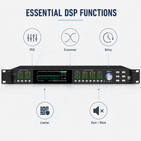 Système audio professionnel numérique LE448, équipement audio, processeur audio, processeur DSP