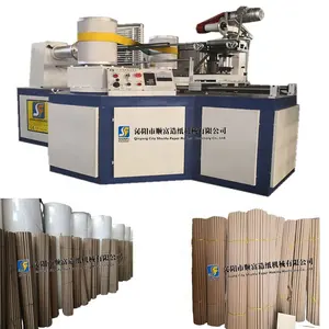 Máquina de fabricación de tubos de núcleo de papel higiénico de alta velocidad a buen precio, precios de máquina de núcleo de papel de China