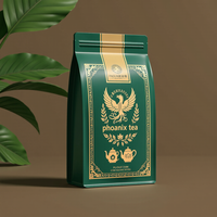 Sacs à soufflets latéraux personnalisés avec impression en héliogravure pour emballages souples refermables de café, thé et aliments pour animaux de compagnie