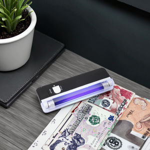 DC-01 Stylo Détecteur de Faux Billets UV 2-en-<span class=keywords><strong>1</strong></span> <span class=keywords><strong>avec</strong></span> Lampe Torche, Vérificateur Portatif pour Billets USD <span class=keywords><strong>EURO</strong></span>, Vente en Gros - Product Image 1