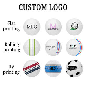 Balles <span class=keywords><strong>de</strong></span> <span class=keywords><strong>golf</strong></span> Surlyn 2 pièces avec logo personnalisé <span class=keywords><strong>Prix</strong></span> d'usine Balles d'entraînement en caoutchouc à conception personnalisable Practice <span class=keywords><strong>de</strong></span> <span class=keywords><strong>golf</strong></span> à vol limité - Product Image 2