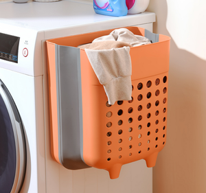 Collapsible <strong>Laundry</strong> <strong>Basket</strong> Hanging and Foldable <strong>Laundry</strong> <strong>Basket</strong> Dirty Clothes <strong>Basket</strong> - Product Image 4