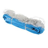 Ensemble complet de volley-ball comprenant filet de volley-ball, support, ballon de volley-ball en PVC taille 5 et pompe à air pour jeu en intérieur et en extérieur, vente en gros