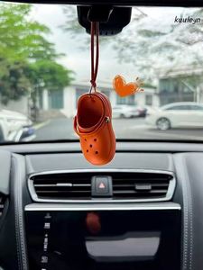 Private Label Mini Rubber Slipper Keychain Funny Shoe Keyring for Bags Custom Branding Silicone Hole Sandals Key Chain Bulk OEM - Product Image 6