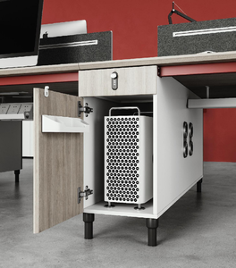 Meubles de bureau modulaires modernes et durables, poste de travail en cubicle, table de travail, bureau informatique - Product Image 5