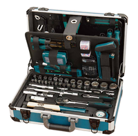Prix d'usine – Coffret d'outils 178 pièces en acier CR-V avec étui en aluminium, tournevis, clés à douilles et boîte à outils mécanique