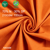 Tissu de yoga extensible double face respirant en brocart tricoté doux, 30 % nylon, 70 % élasthanne, coupe libre, 210 GSM, pour le sport, vente en gros, livraison rapide