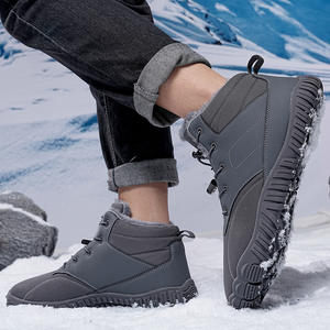 Vente en gros Fabricant de chaussures d'extérieur antidérapantes Bottes de neige imperméables <span class=keywords><strong>pieds</strong></span> nus pour hommes Bottes d'hiver chaudes pour hommes - Product Image 4