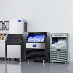 Macchina per il Ghiaccio Commerciale ad Alta Produzione da 500kg con Capacità di Stoccaggio di 200kg, in Acciaio Inox, Certificata CE - Product Image 5