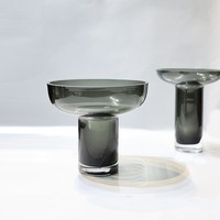 Vase à fleurs hydroponique en verre cristal de style nordique, écologique, pour la décoration de la maison, du salon et de la table
