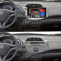 Autoradio pour FIT JAZZ 2007-2013, navigation GPS, Carplay, Android Auto, écran tactile, écran partagé, DSP, lecteur multimédia de voiture