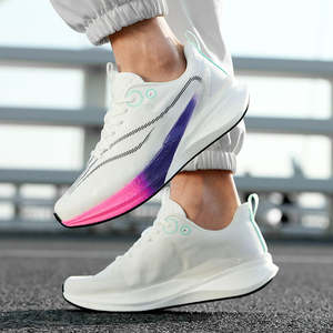 Chaussures de course professionnelles Rabbit 8 Pro Marathon Ultra Light Shock Absorbent Carbon Plate pour hommes et femmes - Product Image 2