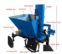 Prix EXW - Nouvelle Conception de Semoirs et Transplantoirs à Pommes de Terre/Machine à Planter les Pommes de Terre/Planteuse de Pommes de Terre à Prix Bas